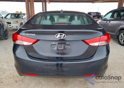 2012 Hyundai Elantra Gls from USA, damaged, VIN 5NPDH4AE0CH085456